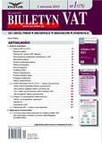 e-prasa: Biuletyn VAT – 1/2013