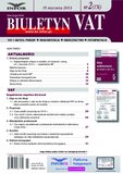 e-prasa: Biuletyn VAT – 2/2013