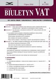 e-prasa: Biuletyn VAT – 7/2016
