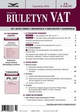 e-prasa: Biuletyn VAT – 12/2016