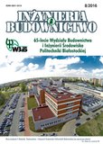 e-prasa: Inżynieria i Budownictwo  – 8/2016