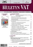 e-prasa: Biuletyn VAT – 2/2017