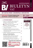 e-prasa: Biuletyn VAT – 7/2020