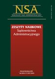 e-prasa: Zeszyty Naukowe Sądownictwa Administracyjnego – 2/2023